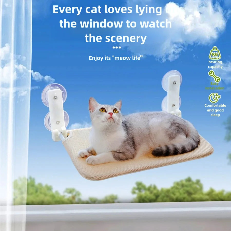 Assembly free folding cat hammock